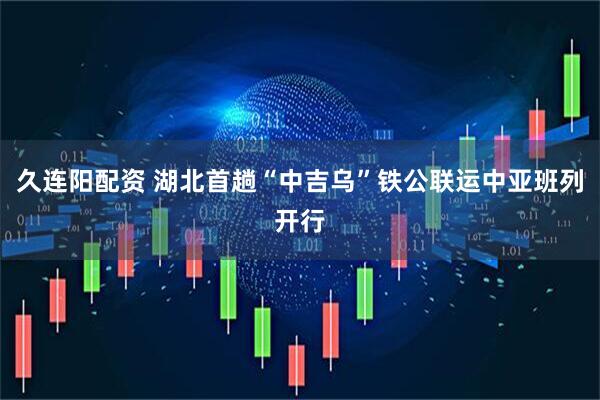 久连阳配资 湖北首趟“中吉乌”铁公联运中亚班列开行